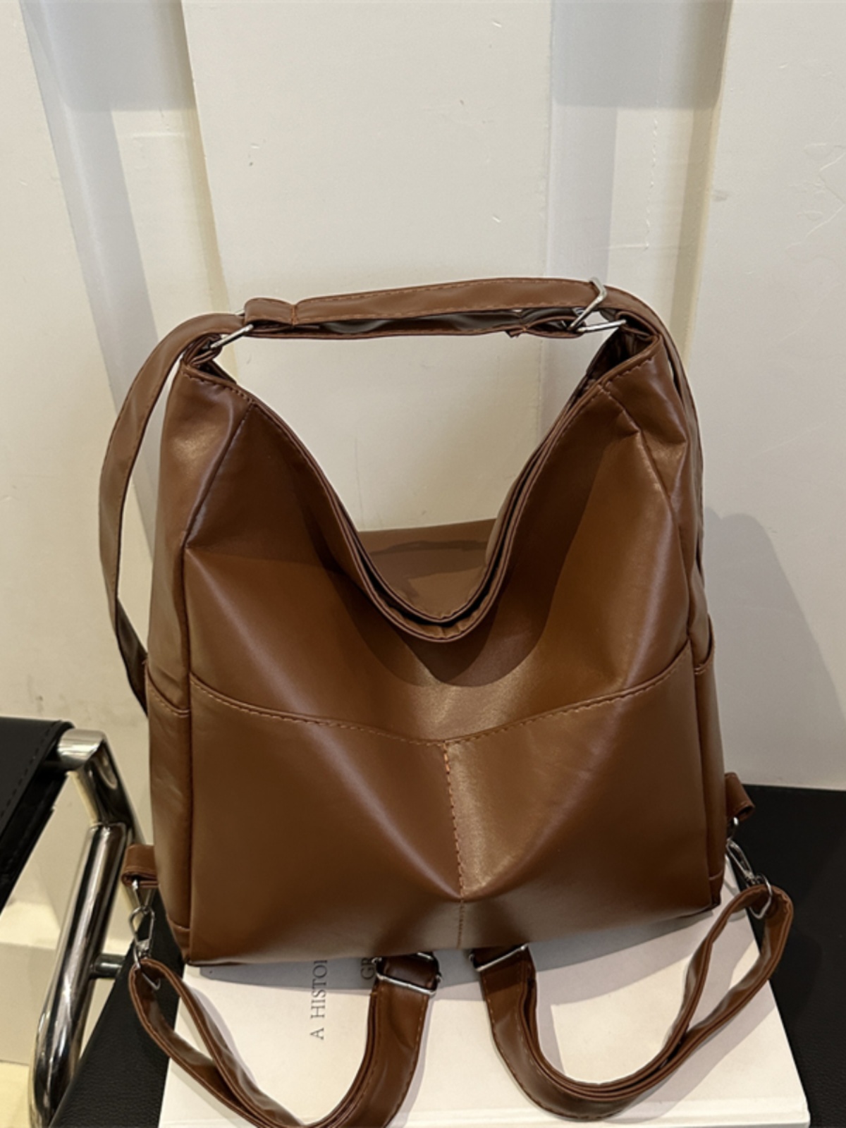Women'S Young Bags - กระเป๋าสะพายไหล่สำหรับผู้หญิง ดีไซน์ย้อนยุค ผิวสัมผัสนุ่ม จุของได้เยอะ เหมาะสำหรับใช้ในชีวิตประจำวันและการเดินทาง สายสะพายคู่