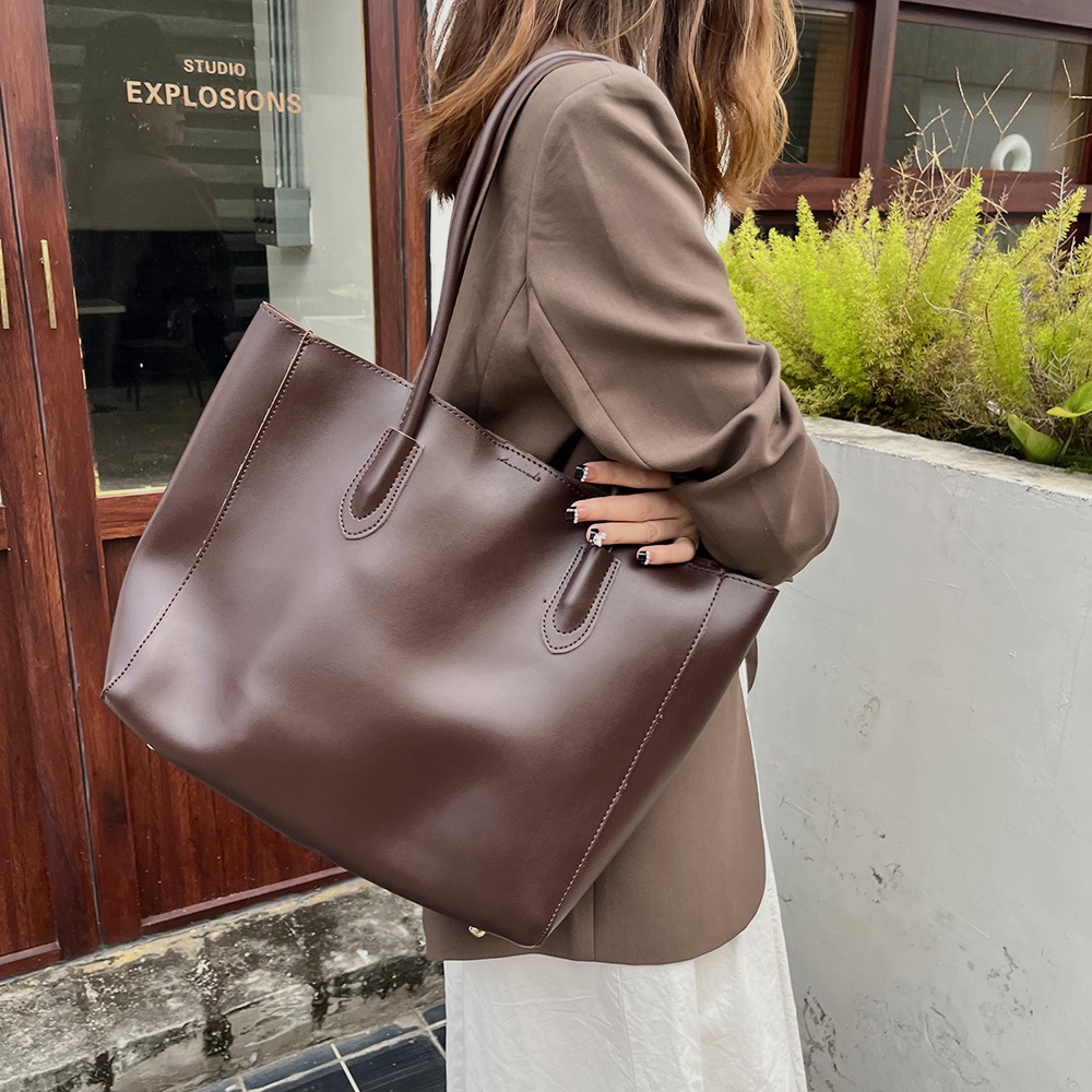 Women Bags Branded - CGCBAG แฟชั่นแบรนด์หรู Tote กระเป๋าผู้หญิงเรียบง่าย Lage ความจุกระเป๋าสแควร์คุณภาพสูง