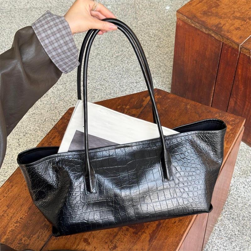 กระเป๋าโท้ทลายจระเข้สไตล์วินเท - Women Bags Branded บทวิจารณ์และราคา