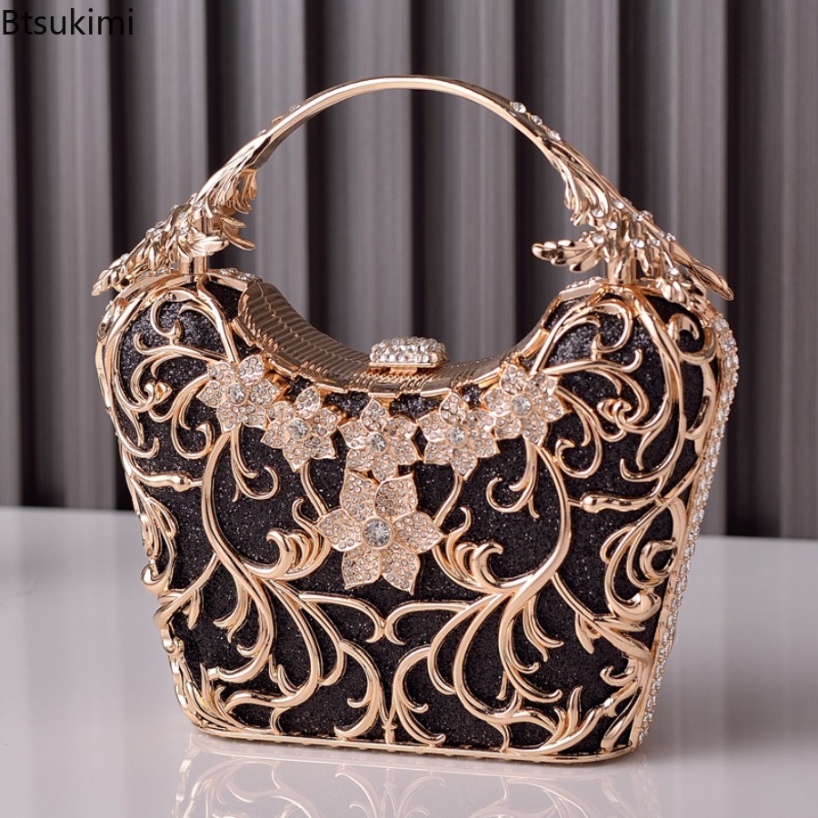 กระเป๋าถือโลหะแบบโปร่งสำหรับงา - Women Bags On Sale บทวิจารณ์และราคา