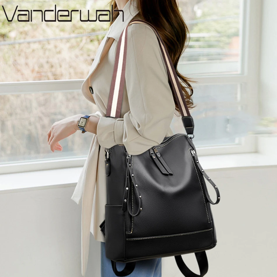 ยี่ห้อกระเป๋าเป้สะพายหลังหนังน - Women Bags Branded บทวิจารณ์และราคา