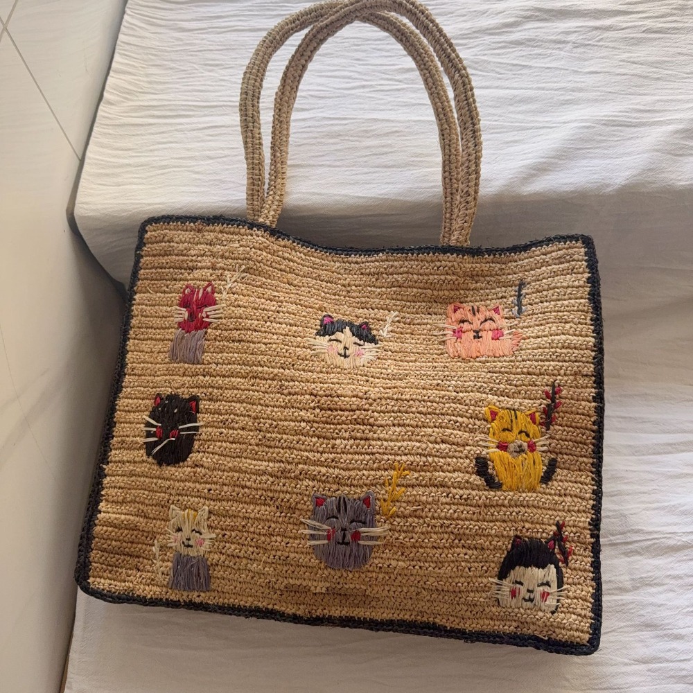 กระเป๋าสะพายไหล่ทอจากเส้นใยราฟ - Women'S Raffia Bags บทวิจารณ์และราคา