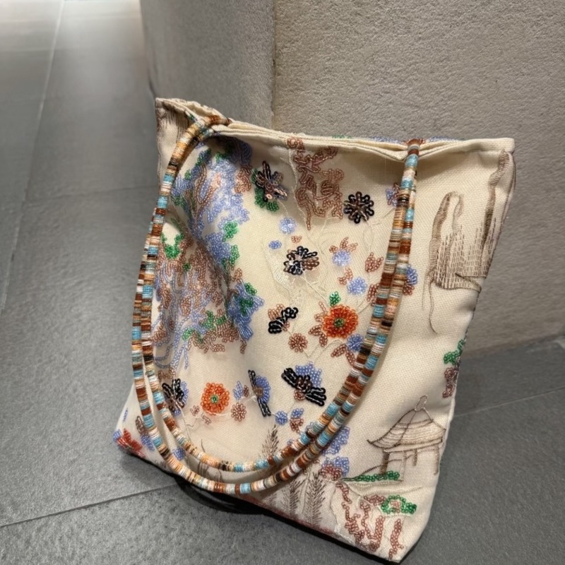 กระเป๋าผ้าแคนวาสปักลายสไตล์จีน - Women Bags 2026 Trends บทวิจารณ์และราคา