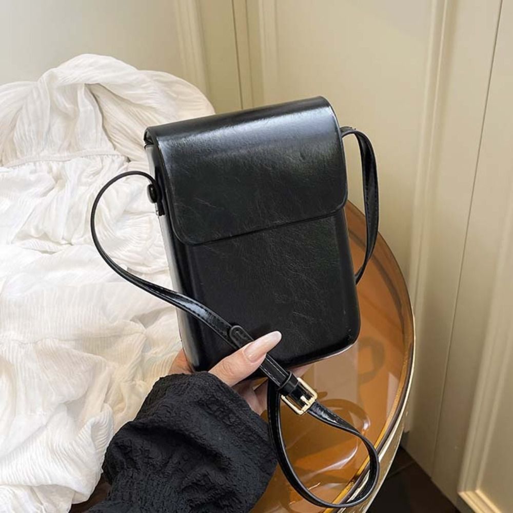 กระเป๋าสะพายข้างหนัง PU แบบฝาป - Women'S Bags Handbags บทวิจารณ์และราคา