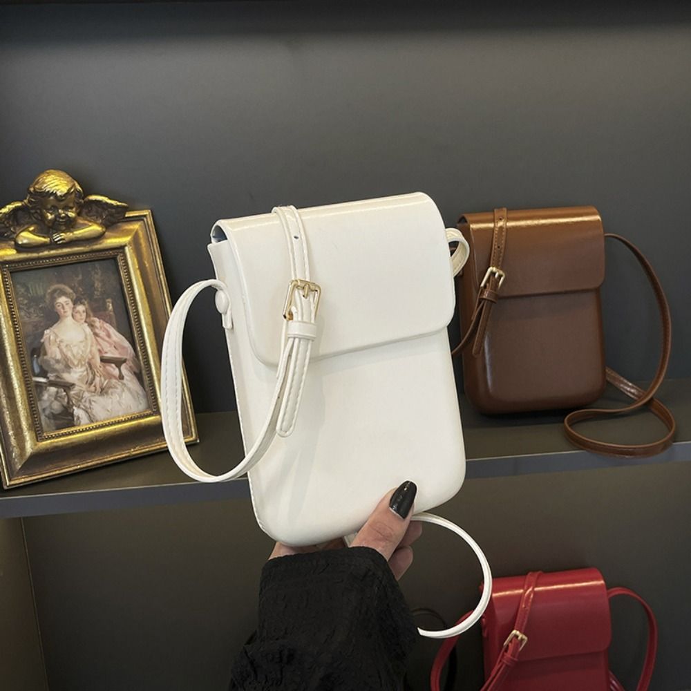 กระเป๋าสะพายข้างหนัง PU แบบฝาป - Women'S Bags Handbags บทวิจารณ์และราคา